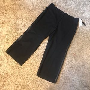 Cropped Black Pants